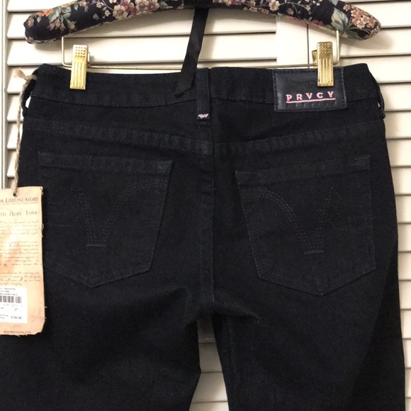 PRVCY skinny stretch Bombshell high waist jeans 27 - Picture 5 of 8